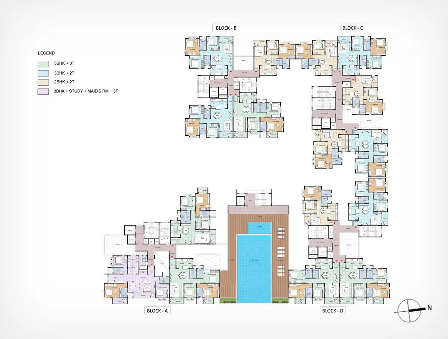 Floor Plan For Block 11