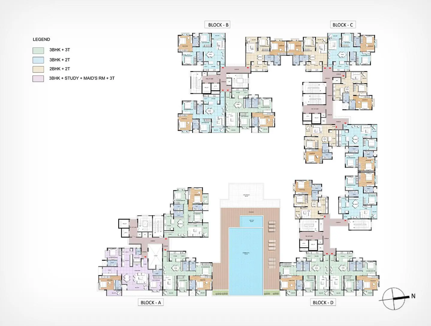 Floor Plan For Block 16